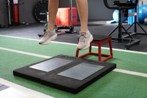 coast sport testing, netball, force plate, jump